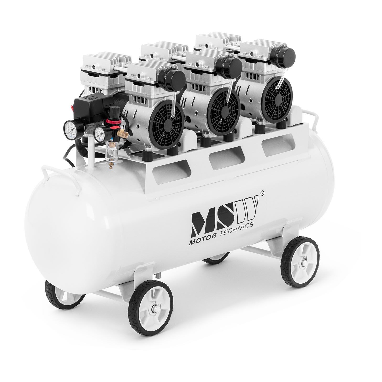 Air Compressor - oil-free - 65 L - 3 x 750 W
