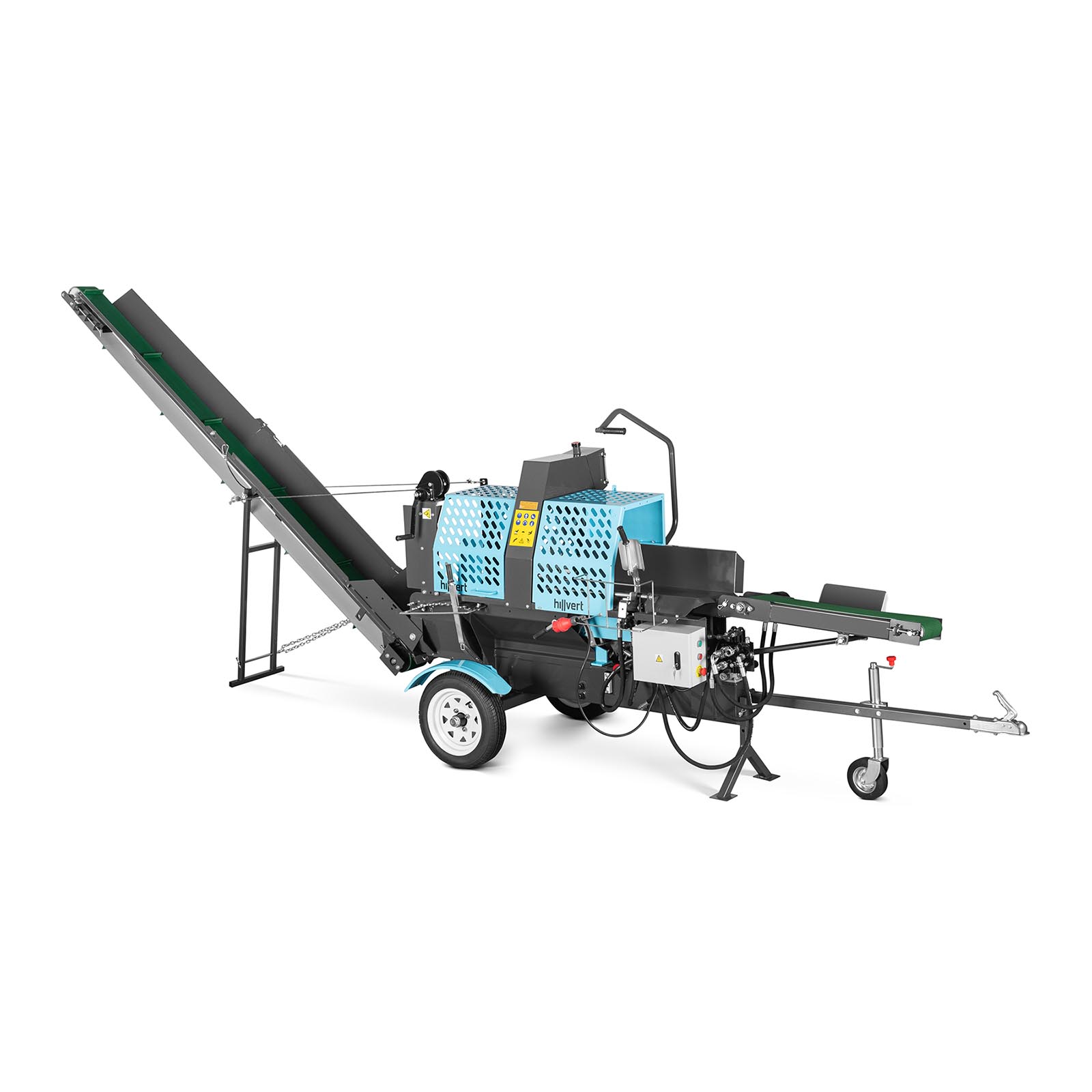 Automatic saw splitting machine - 3-in-1 - Electric drive - Splitting capacity 9.5 t - 7500 W - 380 mm - 7 s