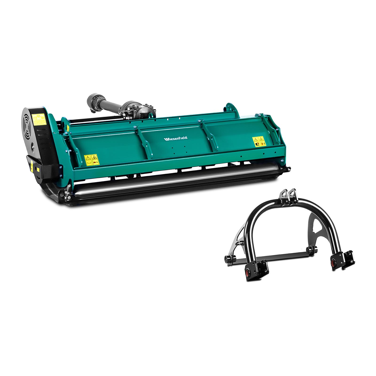 Flail Mower - 180 cm working width - three-point hitch (Cat. I / 2) - self-cleaning roller