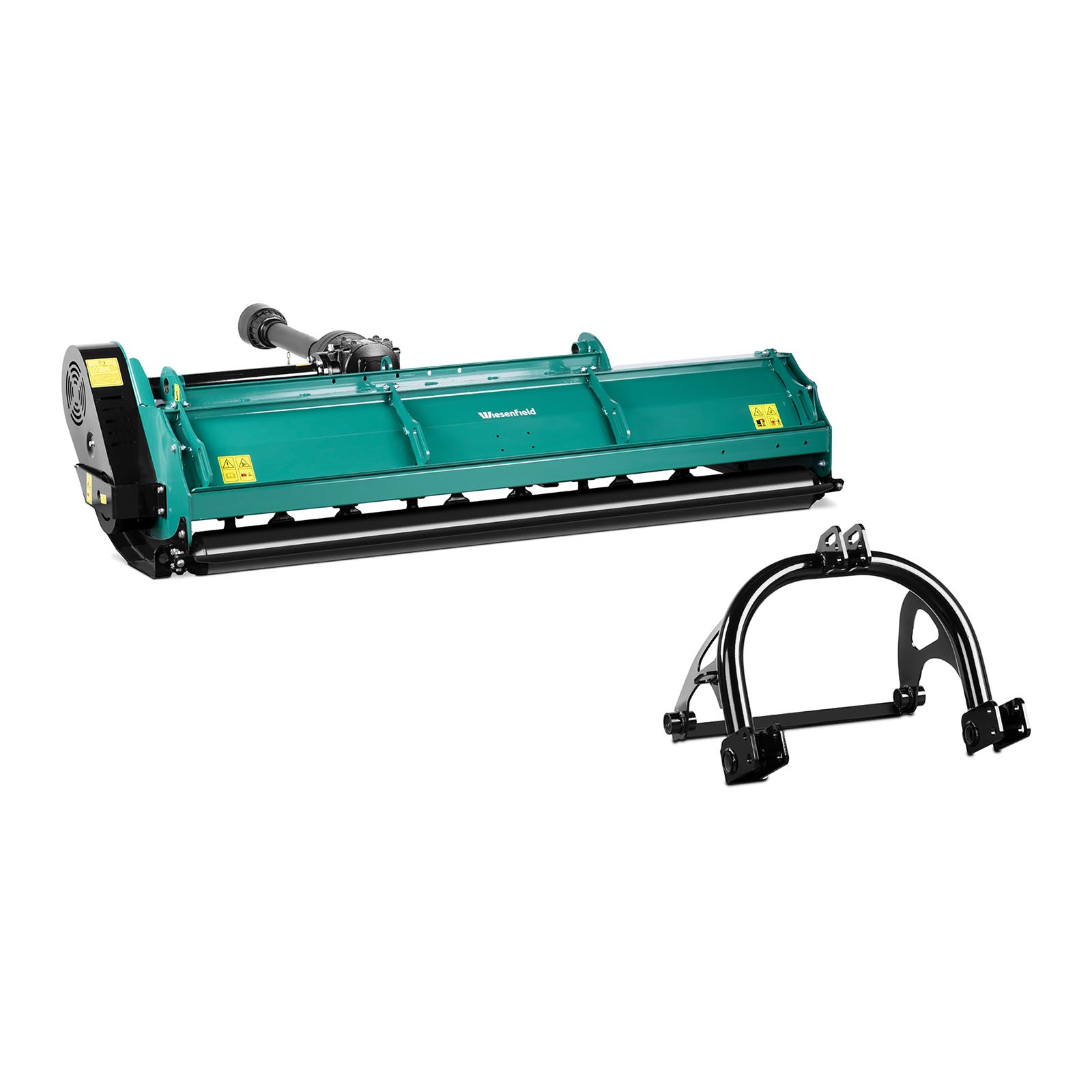 Flail Mower - 215 cm working width - three-point linkage (cat. I / II) - self-cleaning roller